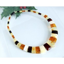 Bernsteinkette  Bernstein Collier 42 cm DA62a