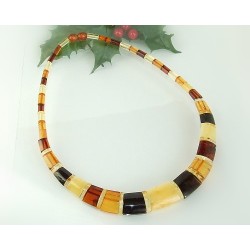 Bernsteinkette  Bernstein Collier 44 cm DA79a