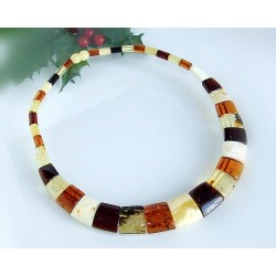 Bernsteinkette  Bernstein Collier 42 cm DA29a