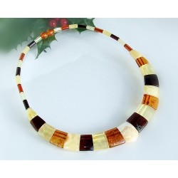 Bernsteinschmuck - Bernstein-Collier 42 cm (DA40)