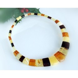 Bernsteinkette  Bernstein Collier  42 cm DA36a
