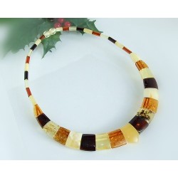 Bernsteinkette  Bernstein Collier 43 cm DA47
