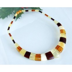 Bernsteinkette  Bernstein Collier 40 cm DA30