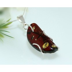 Bernsteinschmuck - Bernstein-Anhänger  Silber-925 LM97