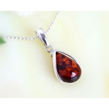 Bernsteinschmuck - Bernstein-Anhänger  Silber-925 AB79