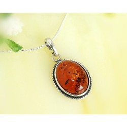 Bernsteinschmuck - Bernstein-Anhänger  Silber-925 AB81