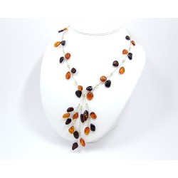 Bernsteinschmuck - Bernstein-Collier  (CH19)