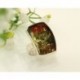 Bernsteinschmuck - Bernstein-Ring 19,5 mm  Silber-925  (HA11)