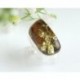 Bernsteinschmuck - Bernstein-Ring 19 mm  Silber-925  (HA30)