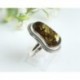 Bernsteinschmuck - Bernstein-Ring 20 mm  Silber-925  (HA36)