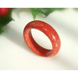 Korallen Damenring rot KL36