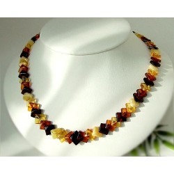 Bernsteinschmuck - Bernstein-Collier 45 cm (DB11)