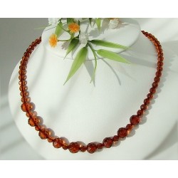 Bernstein Collier 45 cm Bernsteinschmuck  cr80