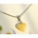 Bernsteinschmuck - Bernstein Anhänger Herz Silber 925 AC01