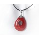 Silberschmuck - Anhänger m. Schaumkoralle Silber-925 (KL86)