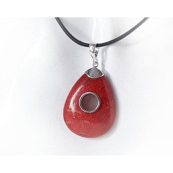 Silberschmuck - Anhänger m. Schaumkoralle Silber-925 (KL86)