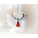 Silberschmuck - Anhänger m. Schaumkoralle Silber-925 (KL75)