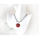 Silberschmuck - Anhänger m. Schaumkoralle Silber-925 (KL85)