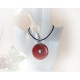 Silberschmuck - Anhänger m. Schaumkoralle Silber-925 (KL72)