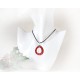 Silberschmuck - Anhänger m. Schaumkoralle Silber-925 (KL89)