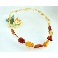 Bernsteinschmuck - Bernstein-Collier 50 cm (DB72)