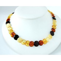 Bernsteinkette  Bernstein Collier 42 cm DC20a