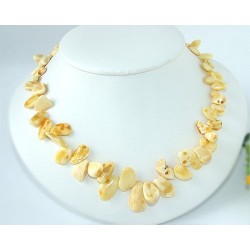 Bernsteinkette  Bernstein Collier 44 cm DC42