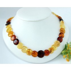 Bernsteinschmuck - Bernstein-Collier 50 cm (DC47)