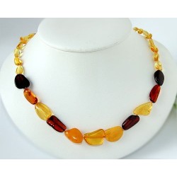 Bernsteinschmuck - Bernstein-Collier 49 cm (DC14)