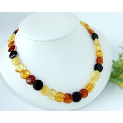 Bernsteinkette  Bernstein Collier 45 cm (DC35a