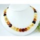 Bernsteinkette  Bernstein Collier 45 cm DC29