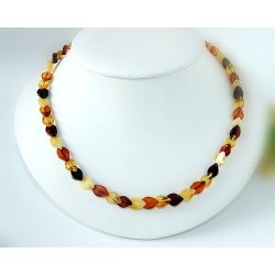 Bernsteinschmuck - Bernstein-Collier 44 cm (DC17)