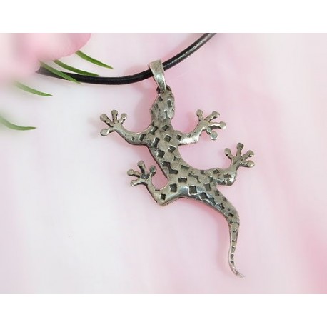 Eichdechse Silber Anhänger Silber-925 ST32