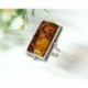 Bernsteinschmuck - Bernstein-Ring 18 mm  SILBER 925 (HD53)