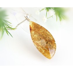 Bernsteinschmuck - Anhänger Silber-925  AH41