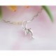 Silberschmuck - Anhänger Delfin Silber-925  (ST43)