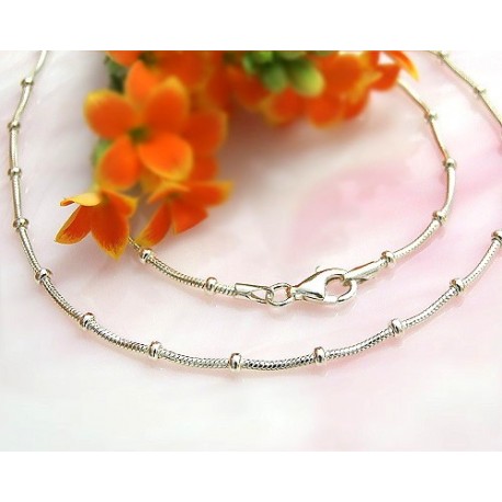 Kugelkette Silber 925 40-42cm KC26