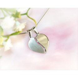 Partnerherz Anhänger Silber 925  SU04