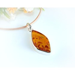 Bernsteinschmuck - Bernstein-Anhänger  Silber-925 AM66