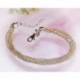 Armband Silber 18 cm Silber-925 vergoldet SG24