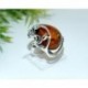 Bernsteinschmuck - Bernstein-Ring 18,5 mm Silber-925  (HF03)