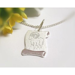 Sternzeichen Widder Anhänger Silberschmuck SU15