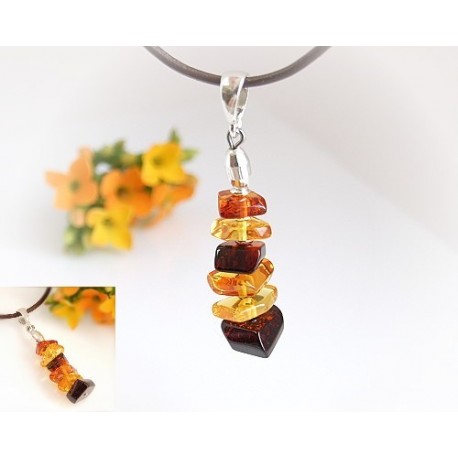 Bernsteinschmuck - Anhänger  Silber-925 AM133