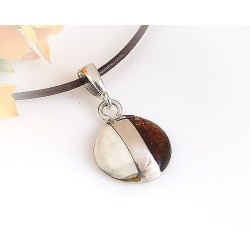 Bernsteinschmuck - Bernstein-Anhänger  Silber-925 AM129