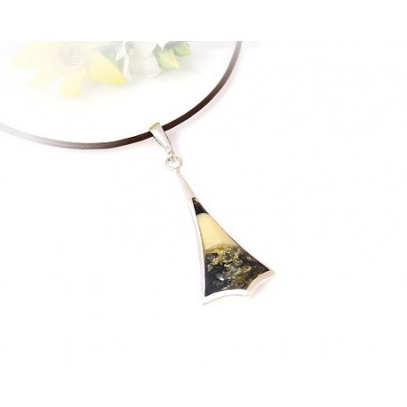 Bernsteinschmuck - Bernstein-Anhänger  Silber-925 AM110