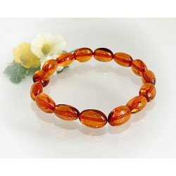 Bernstein Armband mit Gummizug 18 cm CW73