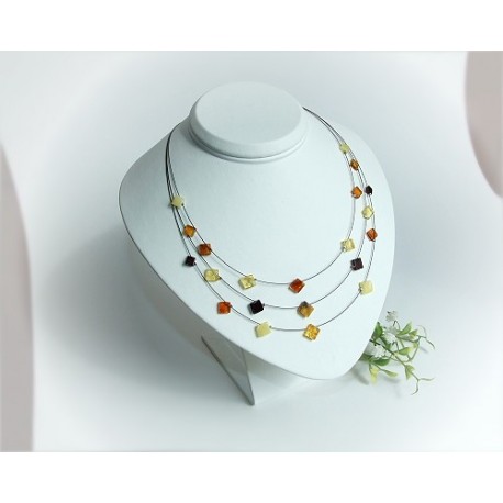 Bernsteinschmuck - Bernstein-Collier  (DC71)