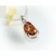 Bernsteinschmuck - Bernstein-Anhänger  Silber-925  (AM192)