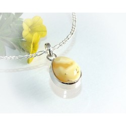 Bernsteinschmuck - Bernstein-Anhänger  Silber-925  (AM189)