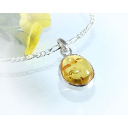 Bernsteinschmuck - Bernstein-Anhänger  Silber-925  (AM182)